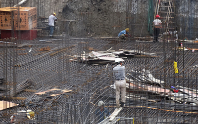 扬州文汇阁复建进入土建施工 桩基施工完工开启地下室建设